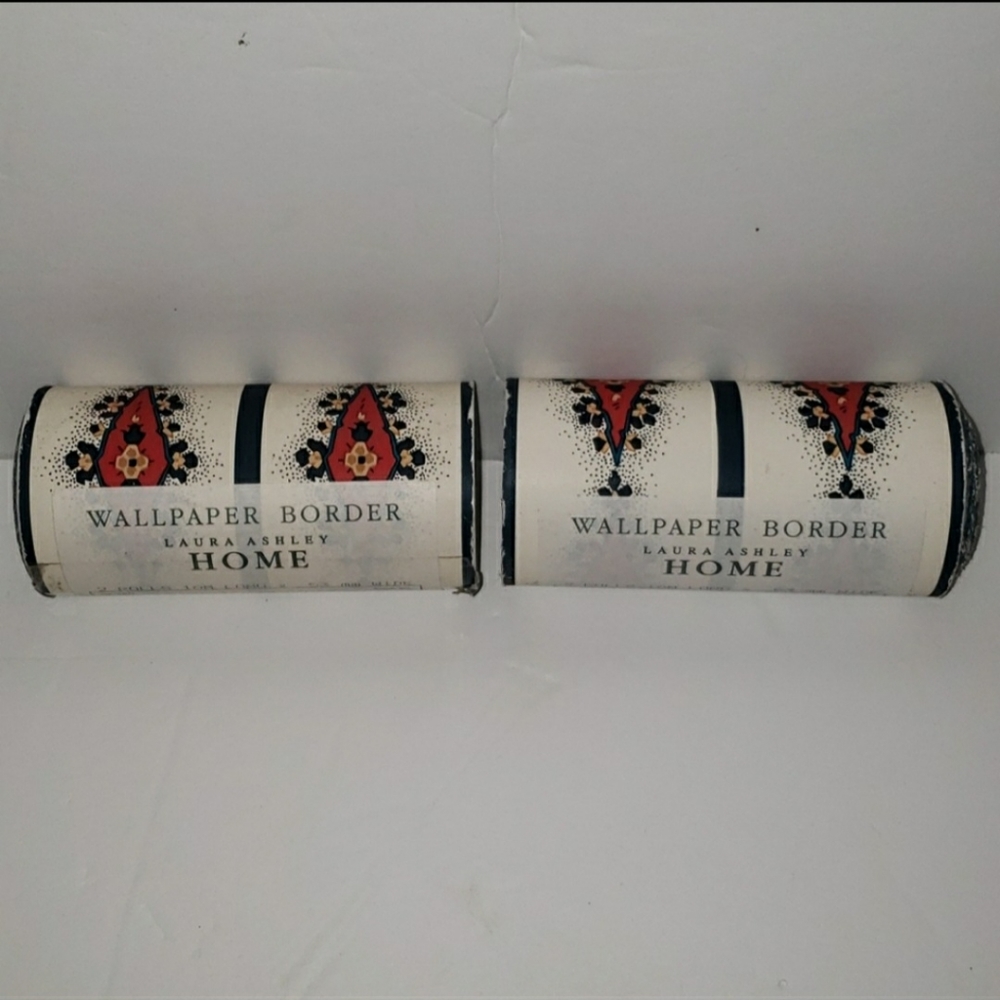 Laura Ashley Home Wallpaper Border Retired 2 Rolls